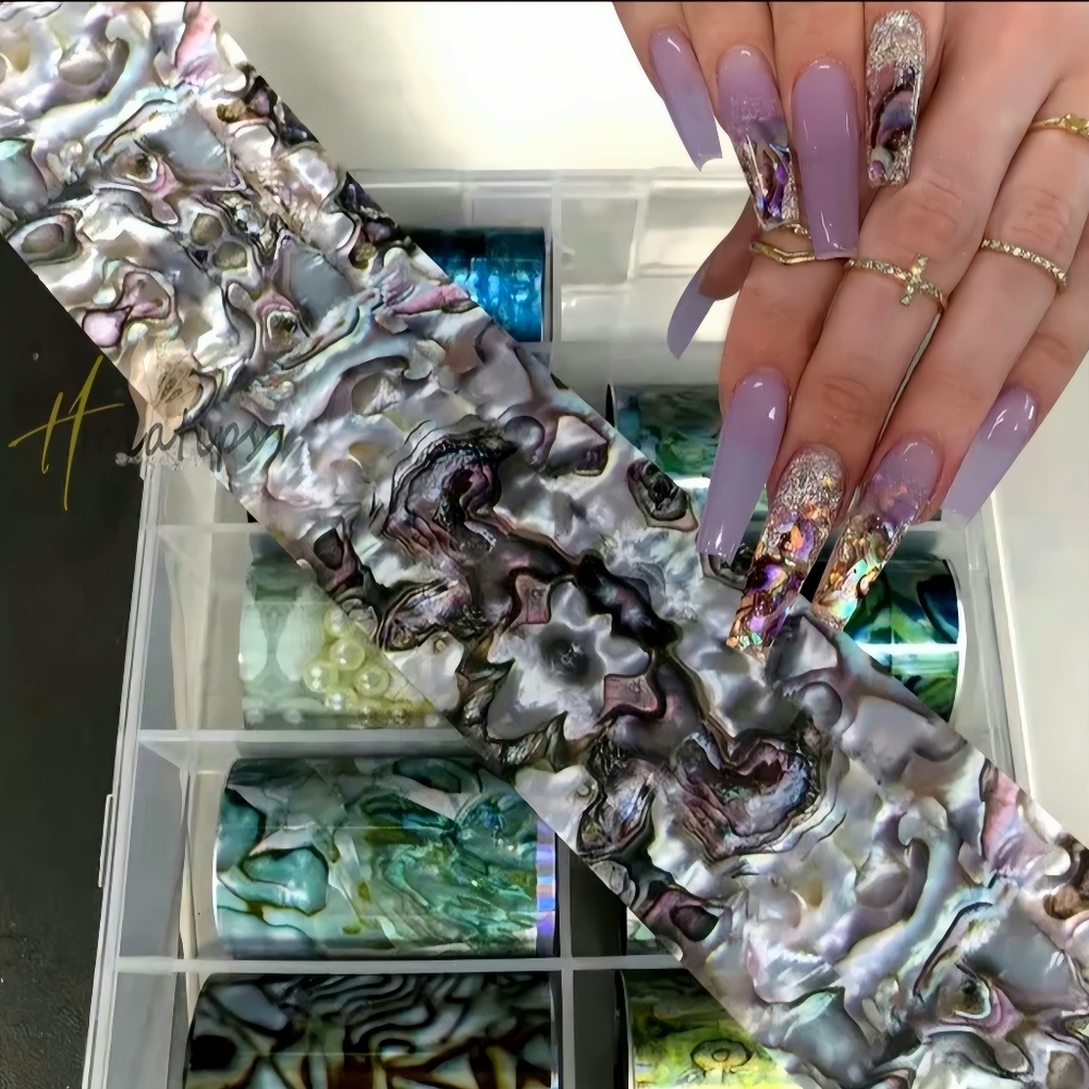 Acrylic nail foil